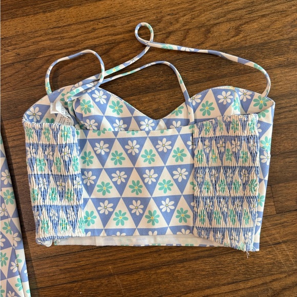 Zara 2 piece matching Set Pant with Crop Top Size XS - Picture 9 of 15